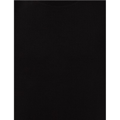 Black Fort Fit Printed Bike Bike T -For