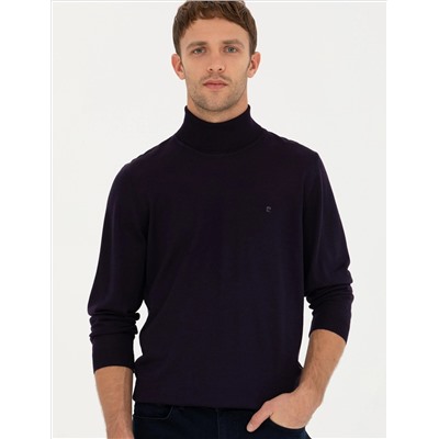 Purple Slim Fit Fisherman воротнич