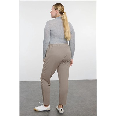 Vizon Carrot Fit вязание брюки большого размера TBBAW25AR00002