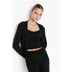 Брюки Black Wick Blouse Cardigan Knitwear