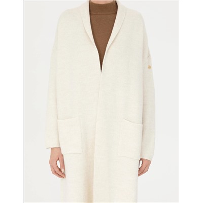 Ecru Comfort Fit Nititual Cardigan