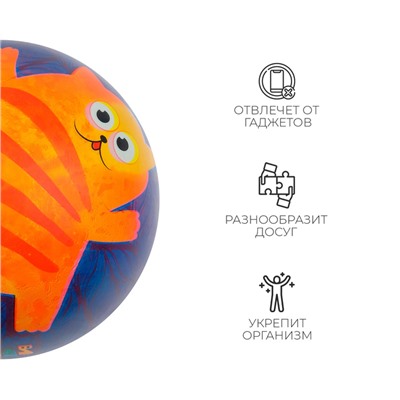 Мяч детский ZABIAKA «Котик», d=22 см
