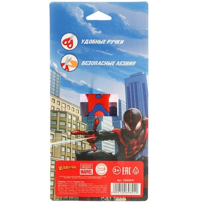 Ножницы фигурные пластиковые, 12.5 см, «Человек-паук»