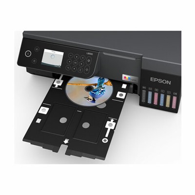 МФУ струйное EPSON L8100 "3 в 1", А4, 22 стр/мин, 5760х1440, печать на CD/DVD, Wi-Fi, СНПЧ, C11CK94402