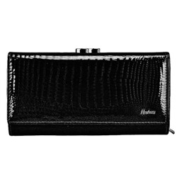 Женский кожаный кошелек AE1518 BLACK