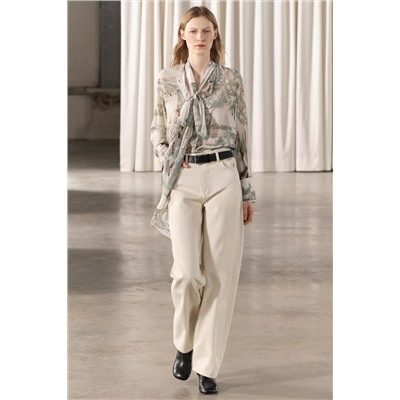 JEANS ZW COLLECTION WIDE LEG TIRO ALTO