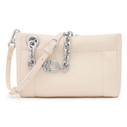 Bolso bandolera - cuero - beige