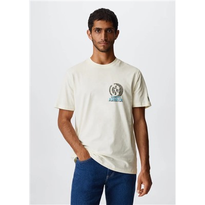 Camiseta algodón marvel -  Hombre | MANGO OUTLET España