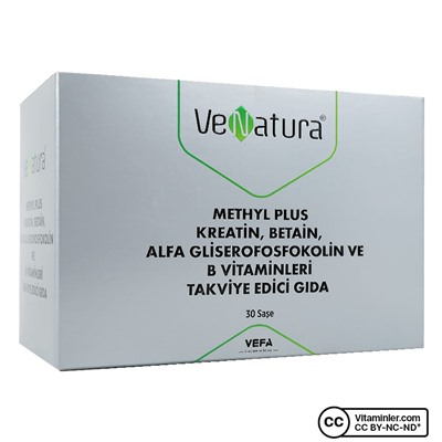 Venatura Methyl Plus Creatine, Beatin, альфа-глицерофосфохолин и витамины группы В 30 пакетиков