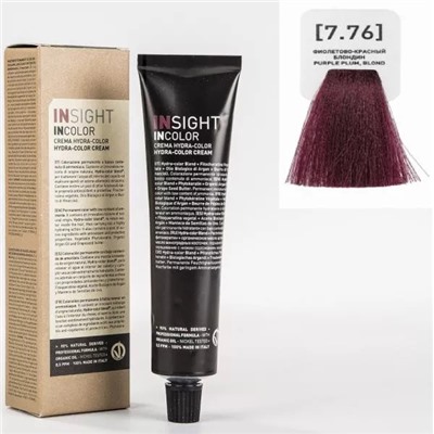 7.76 NEW фиолетово-красный блондин, PURPLE PLUM BLOND (100 мл) INC140-7.76