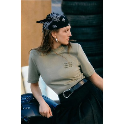 X Sagaza Studio Khaki Pattali футболка TPRSS22S00000