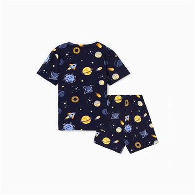 Пижама детская (футболка и шорты) KAFTAN Space, р-р 36 (134-140)
