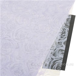 Набор матовой пленки "Roses", 58х58 см, (20 шт)