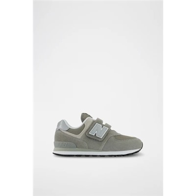 Zapatillas de piel 574 - Gris