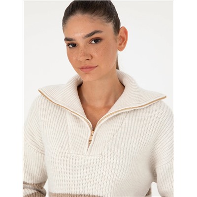 Ecru Comfort Fit Свитер