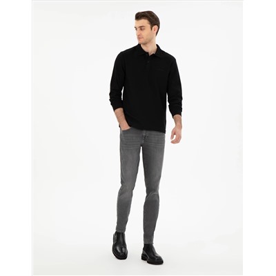 Black Slim Fit Fit Curl Неужели