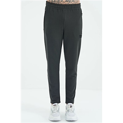 Низ мужского спортивного костюма скинни Leg Victor Khaki — 84911 TYCAPJ4GLN169398885833558