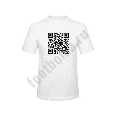 Футболка "Самый лучший в мире муж" / QR код /