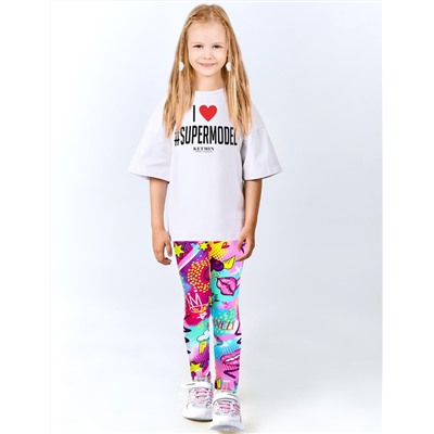 Легинсы детские PREMIUM KETMIN LOVELY цв.Фуксия