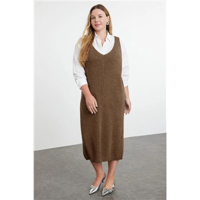 Mink Jile Midi Boy Triko платье tbbaw25ah00008