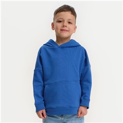 Худи для мальчика KAFTAN "Basic line", размер 38 (146-152), цвет синий