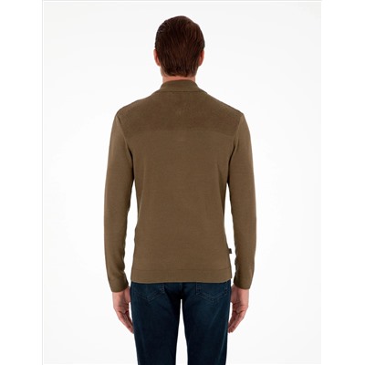 Темный хаки Slim Fit Fit