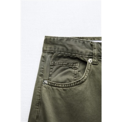 JEANS TRF CARGO TIRO MEDIO