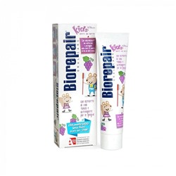 Зубная паста Biorepair Kids со вкусом винограда (от 0 до 6 лет), 50 мл