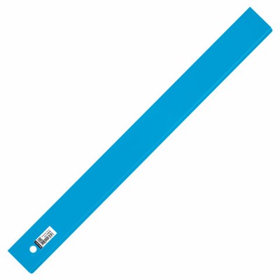 Линейка пластиковая 30 см, BRAUBERG, непрозрачная, неоновая, ассорти, 210839