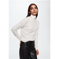 Jersey lana cuello perkins -  Mujer | MANGO OUTLET España