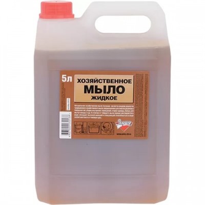 Мыло хозяйственное жидкое Золушка, 5 л