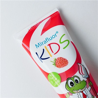 Зубная паста Miradent Mirafluor kids (с 0 до 6 лет), 75 мл