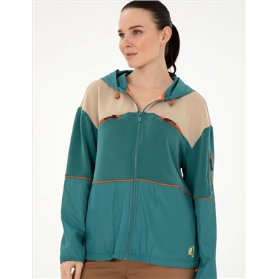 Темно -зеленая толстовка Comfort Fit