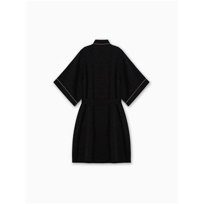 Халат женский KAFTAN Leo black collection, размер 48-50, чёрный