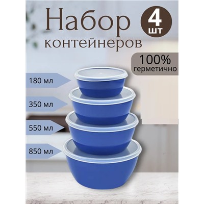 Набор контейнеров 60305 4 шт
