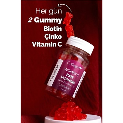 Витамины для волос Collagen Forte Platinum для женщин, 60 жевательных таблеток, 120 г, биотин, фолиевая кислота, поддержка красоты ваших волос
