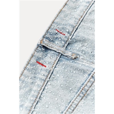 JEANS ZW COLLECTION WIDE LEG TIRO ALTO BRILLOS