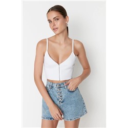 Синие передние джинсовые шорты Twoss22sr00112