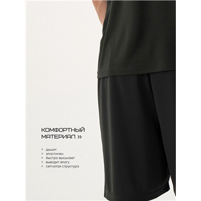Шорты мужские Resport, р. 52, зелёные, базовые