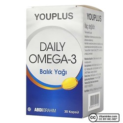 YouPlus Daily Омега-3 30 капсул