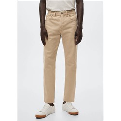Jeans ben tapered cropped -  Hombre | MANGO OUTLET España