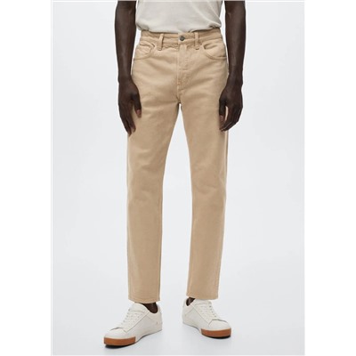 Jeans ben tapered cropped -  Hombre | MANGO OUTLET España
