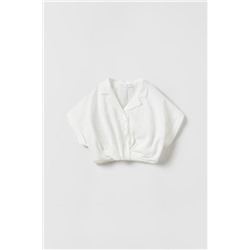 CAMISA CROPPED FLUÍDA