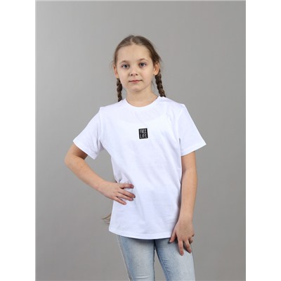 HSJG 64056-20K Футболка для девочки,белый