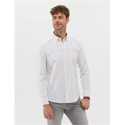 Рубашка с длинным рукавом Red Slim Fit
