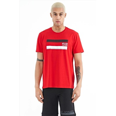 Мужская футболка Donald Red Standard Fit — 88217 A11ER-88217