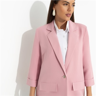 Жакет с подплечниками, Всемирное признание (pink)