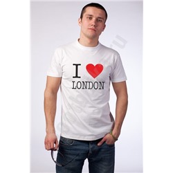 Футболка "I love London"
