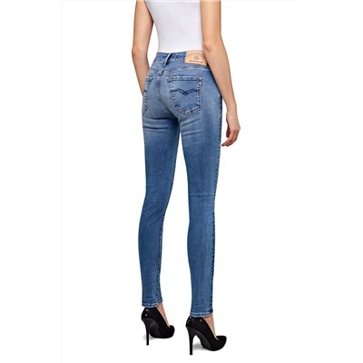 Vaquero skinny fit New Luz - Azul