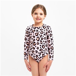 Купальник детский KAFTAN "Леопард", рост 110-116 см